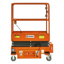 Ножничный подъемник SMARTLIFT SJY-0.3-3 220В  300 кг  3 м 878-154981 - фото 6026478