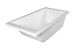 Ванна искусственный камень Эстет Delta 150А silk 150х70 пристенная прямоугольная, литьевой мрамор ФР-00014443 T0067648 - фото 6093606