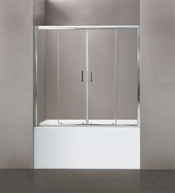 Шторка на ванну BelBagno шторка 170х145, UNO-VF-2-170/145-C-Cr T0060281 - фото 6094236