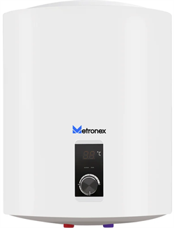 Эмалированный электрический накопительный водонагреватель Metronex DRYHeat MXDD WH 50 л Digital M265046 - фото 6108723