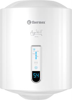 Электрический накопительный водонагреватель Thermex Auga 30 V Slim Wi-Fi M246059 - фото 6109331