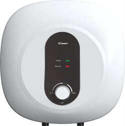 Вертикальный электрический накопительный водонагреватель Candy CS10V-EM1(R) над мойкой M274840 - фото 6109542