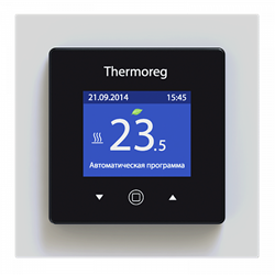 Терморегулятор для теплого пола Thermo Thermoreg TI-970 Black M188855 - фото 6218369