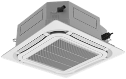 Кассетный кондиционер General Climate GC-4C24HRF/GU-U24HF M109572 - фото 6221007