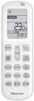 Настенный кондиционер Hisense Goal AS-24UW4RBTCA00 WI-FI V257001 - фото 6289149