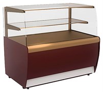 Витрина кондитерская KAYMAN K-ВК-1300 мини бронза E80610