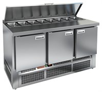 Стол для салатов HICOLD SLE1-111GN с крышкой E26124