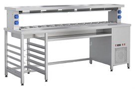 Стол фасовочный для сэндвичей ТТМ СФ-240Т E116782