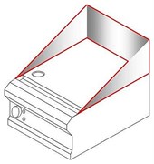 Поверхность от брызг для гриля Lincat SB3 E41849