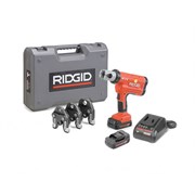 Пресс-пистолет аккумуляторный RIDGID RP 210-B Compact + пресс-клещи V 16-22-28 мм 248-122712