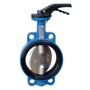 Затвор дисковый межфланц. DN65, PN16, Tecofi VPI TECFLY 4449-02, чугун, с рычагом VPI4449-02EP0065