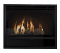 Встраиваемый газовый камин Karma ELEGANCE 77 EXCLUSIVE Medium line 30 anthracite metallic PB M188607