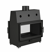 Фронтальная дровяная топка ECT Double 90x51/C 15 кВт, 900/510, туннель, футеровка чугун M203608
