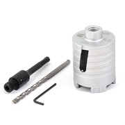 Алмазная коронка по бетону Hilberg Laser Five Teeth HP268 68 мм 167-069456