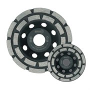 Двухрядная чашка GEMDA 125x22.23мм (гранит/бетон  сухой/мокр) 207-204426