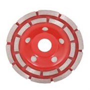 Алмазная чашка GermaFlex двойной сегмент ф125х22 для камня, бетона 207-082845