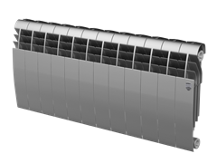Биметаллический радиатор Royal Thermo Biliner 350 Silver Satin 12 секц. M182410