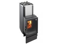 Дровяная печь Kastor KARHU 22 T (сквозь стену, для объема 12-22 м3) M181069