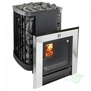 Дровяная печь Kastor SAGA 30 T (сквозь стену для объема 22-30 м3) M181055