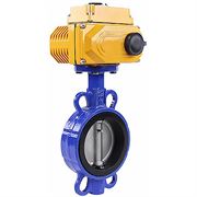 Затвор дисковый поворотный DN WBV1432N-2W-Fb Ду40 Ру16, корпус - чугун GGG50, диск - нержавеющая сталь 316L, уплотнение - NBR, с электроприводом DN QT-N-003EM-1-220VAC-У1 D050-39546