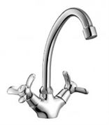 Смеситель для кухни ROSSINKA Q02-71 с поворотным изливом 260 мм T0023850