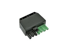 Разъём Wieland 7P, зеленый, папа A14222