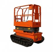 Подъемник ножничный передвижной самоходный TOR GTJZ0810LD 450 кг 8,0 м гусенечный (автономный) 878-107675