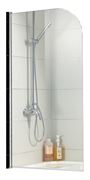 Шторка на ванну AZARIO MERRIT BLACK NF6211 700*1500, стекло прозрачное 5 мм Easy Clean, NF6211 BLACK T0043629