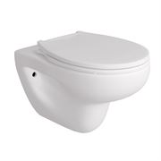 Унитаз подвесной Vinchi Fermo безободковый с сиденьем микролифт VT10904H T0068706