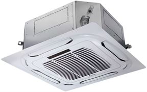 Инверторный кассетный кондиционер Systemair SYSPLIT CASSETTE 24 EVO HP Q M138849