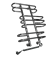 Электрический полотенцесушитель Двин Z (1  - 1/2) 100/60 el M32641 - фото 2540978