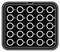 Форма для тарталетницы Pavoni PIASTRA 8 E186391 - фото 2947576