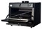 Печь на древесном топливе Vortmax CHO 44 LUX черная E89250 - фото 2956169