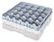 Секция дополнительная для базовой кассеты Cambro 25E2 151 мягко-серая E106754 - фото 3004949