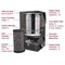 Очиститель воздуха со сменными фильтрами Amaircare Airwash Whisper 675 M51148 - фото 3452162