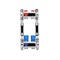 Коллектор Varmega VM155 1 х3/4 , 2вых., c вентилями, сталь нерж., синий VM15502 - фото 4497053
