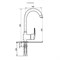 Смеситель для кухни Ulgran Quartz UQ-006-07, уголь TUQ-006-07 - фото 4514000