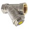 Фильтр сетчатый для газа резьб. 1/2 , PN25, Valfex Standart, латунь VF.193.LN0.012 - фото 4559727