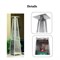 Газовый уличный обогреватель WWT 13I Stainless steel M131492 - фото 4588340
