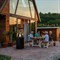 Газовый уличный обогреватель Kratki PATIO/LIGHT черная сталь M228771 - фото 4588368