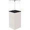 Газовый уличный обогреватель Kratki PATIO MINI/M/G31/37MBAR/B - белое стекло, с ручным управлением M64644 - фото 4588589