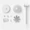 Напольный вентилятор Xiaomi Smartmi Standing Fan 2S Белый M189755 - фото 4660848