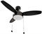 Вентилятор с подсветкой Dreamfan Fusion Black Chrome 132 M213920 - фото 4661402