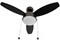 Вентилятор с подсветкой Dreamfan Fusion Black Chrome 132 M213920 - фото 4661403
