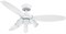 Вентилятор с подсветкой Dreamfan Jet Silver RC 105 M213827 - фото 4661414
