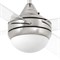 Вентилятор с подсветкой Faro Mini Icaria Matt Nickel (33696) M59017 - фото 4661528
