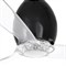 Вентилятор с подсветкой Faro Mini Eterfan Matt Black 1L (32027-10) M58897 - фото 4661819