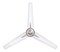 Вентилятор без подсветки Westinghouse Julien Brushed Nickel M198141 - фото 4662762