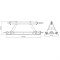 Секция виброрейки Atlas Copco BТ 90 (1 м) 136-023792 - фото 4730472