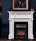Пристенный электрокамин Royal Flame Oxford с очагом Fobos FX Black/Brass M185526 - фото 4742046